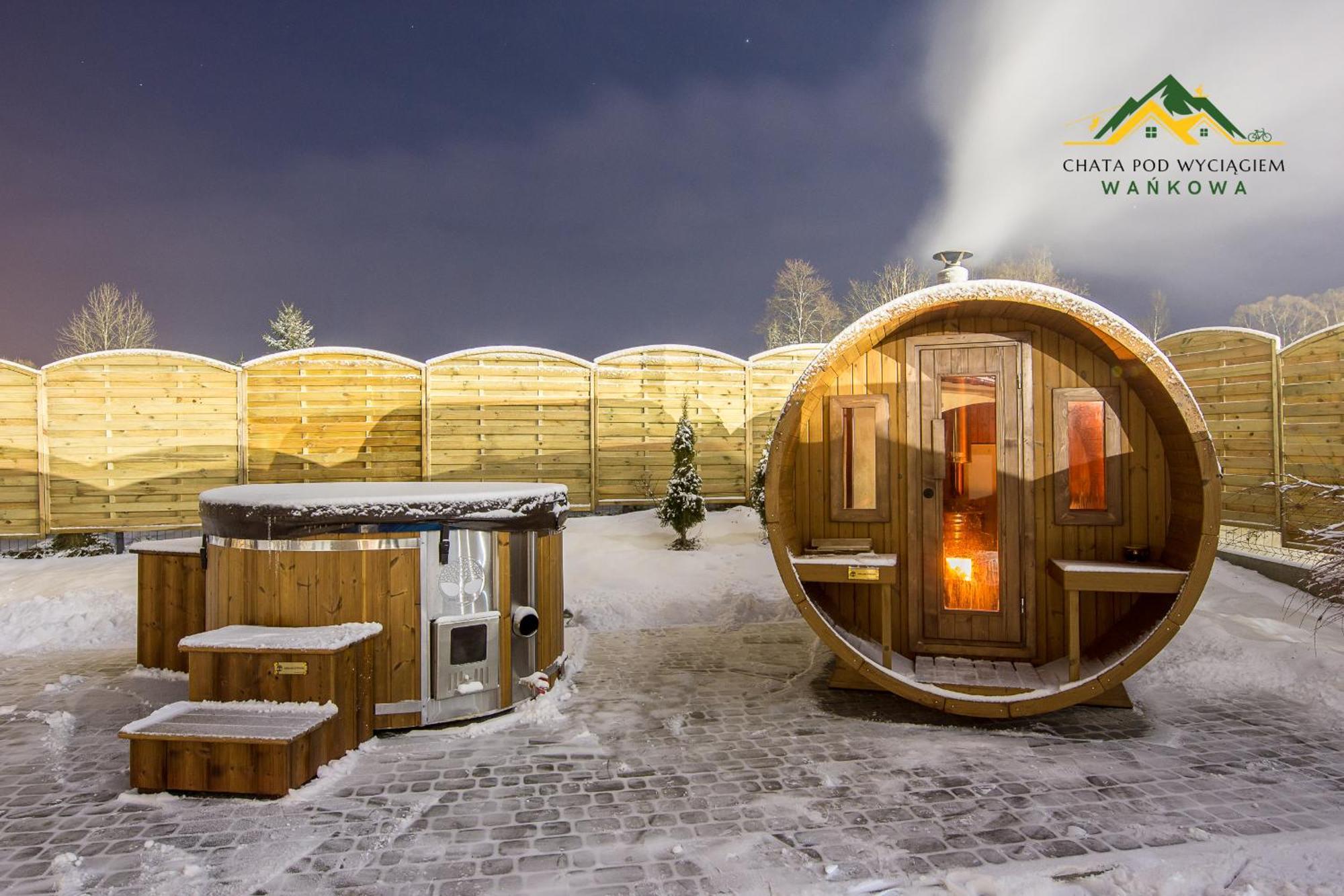 Chata Pod Wyciagiem Wańkowa Esterno foto