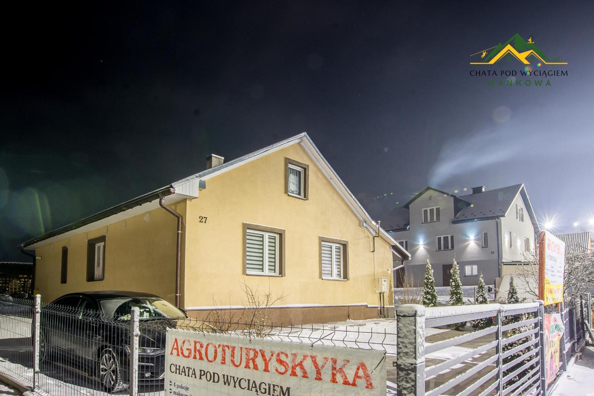Chata Pod Wyciagiem Wańkowa Esterno foto