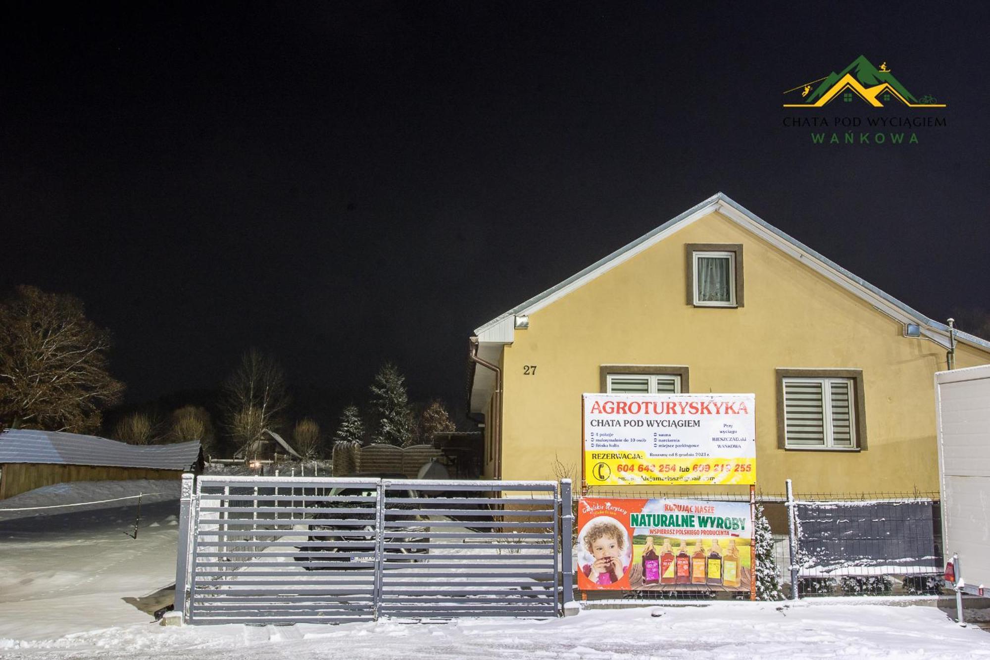 Chata Pod Wyciagiem Wańkowa Esterno foto