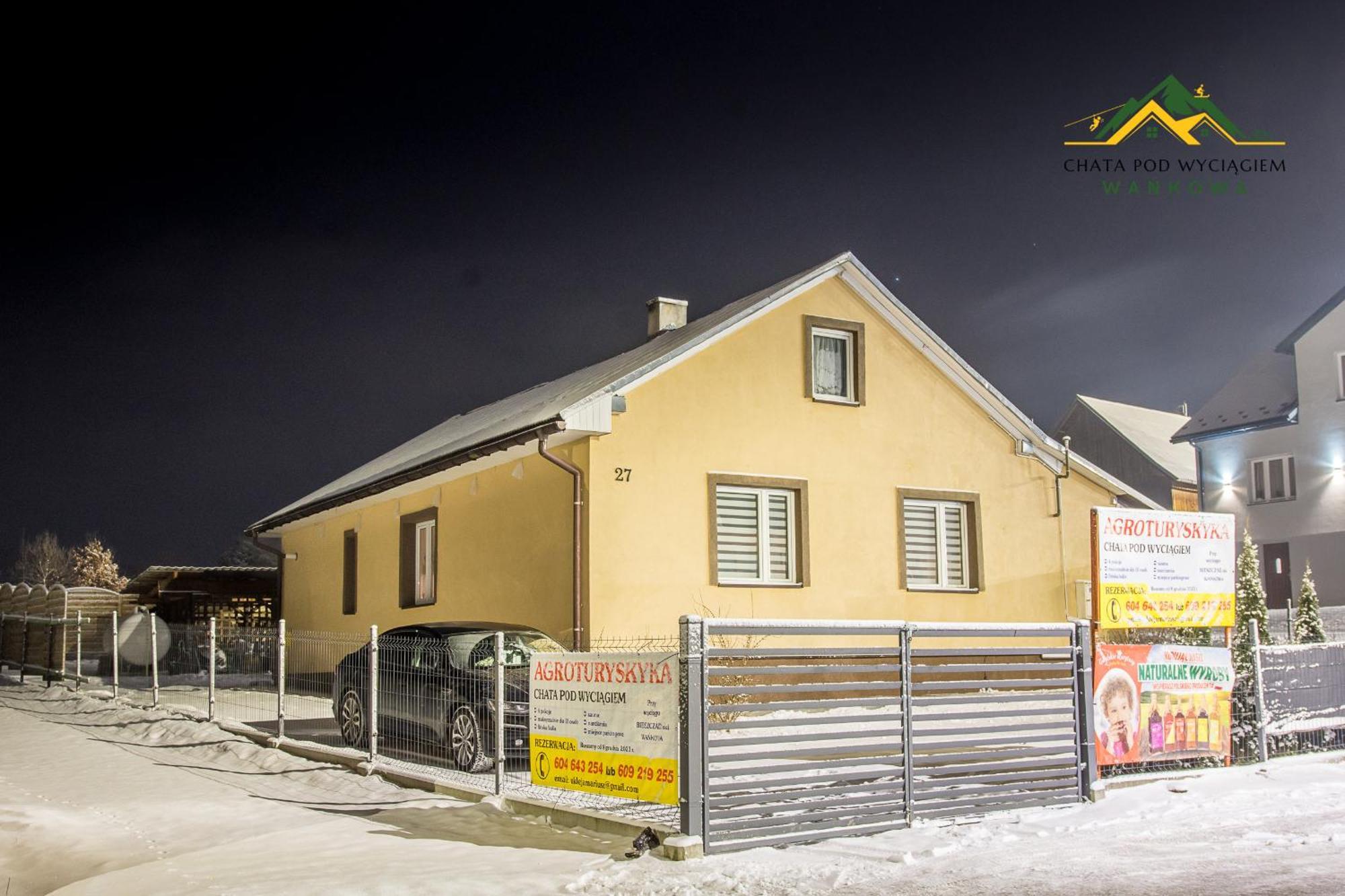 Chata Pod Wyciagiem Wańkowa Esterno foto