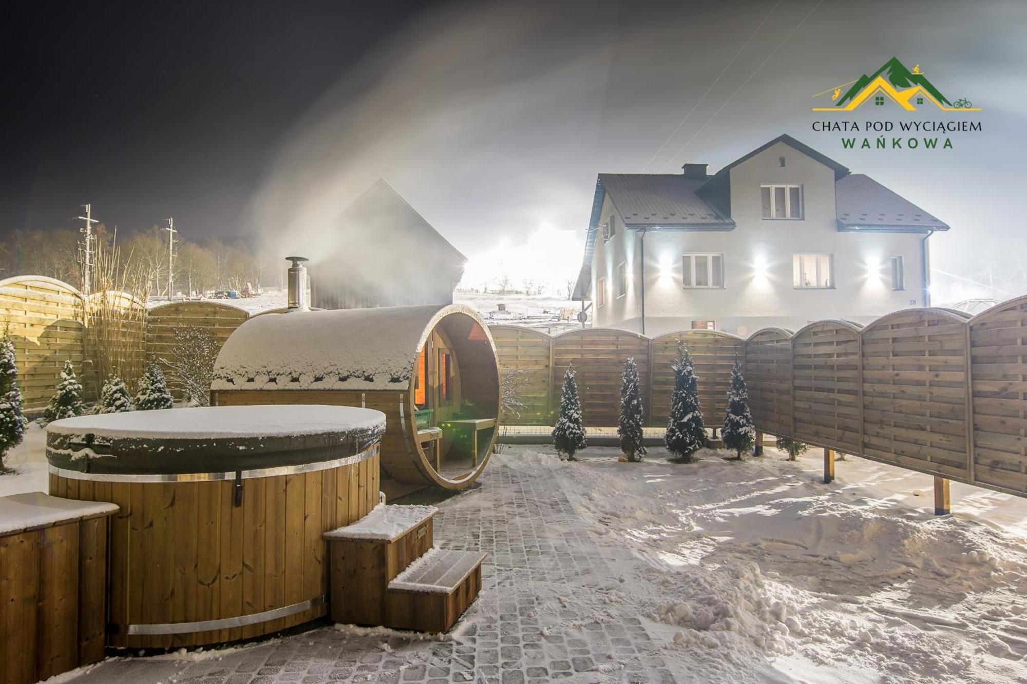 Chata Pod Wyciagiem Wańkowa Esterno foto
