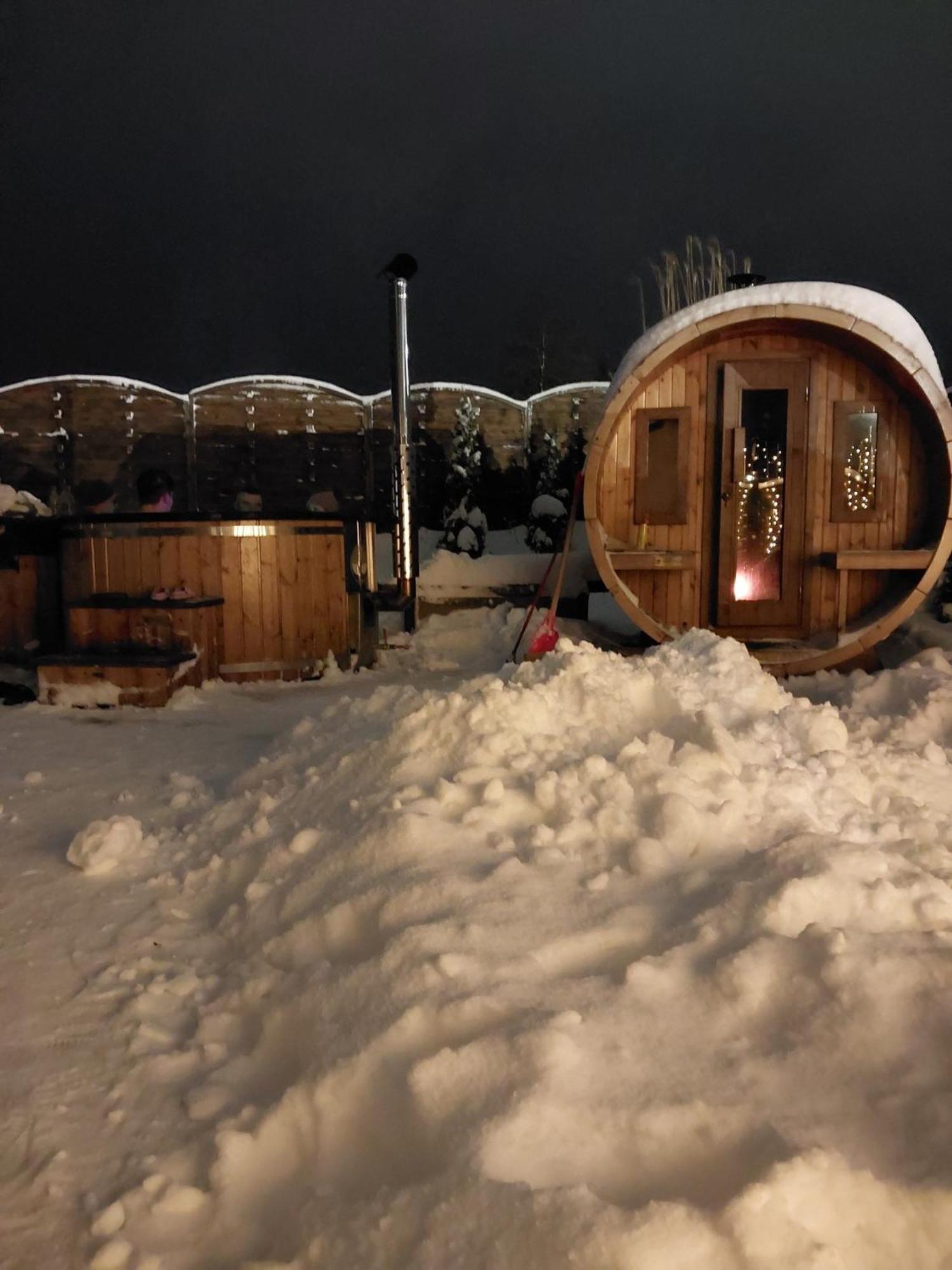 Chata Pod Wyciagiem Wańkowa Esterno foto